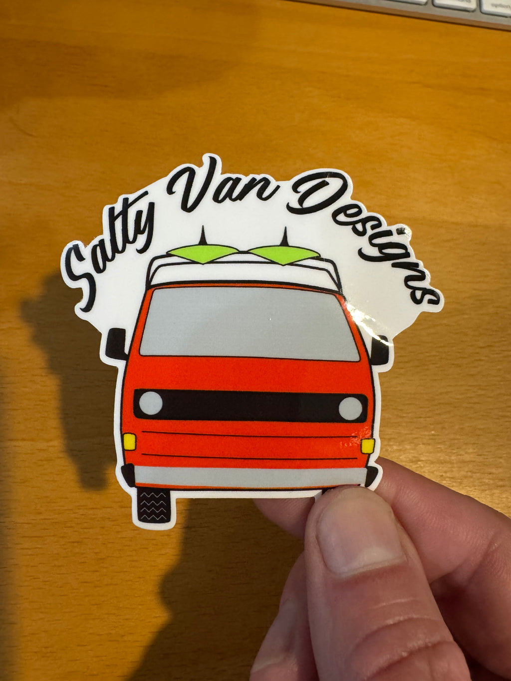 Salty Van Decal