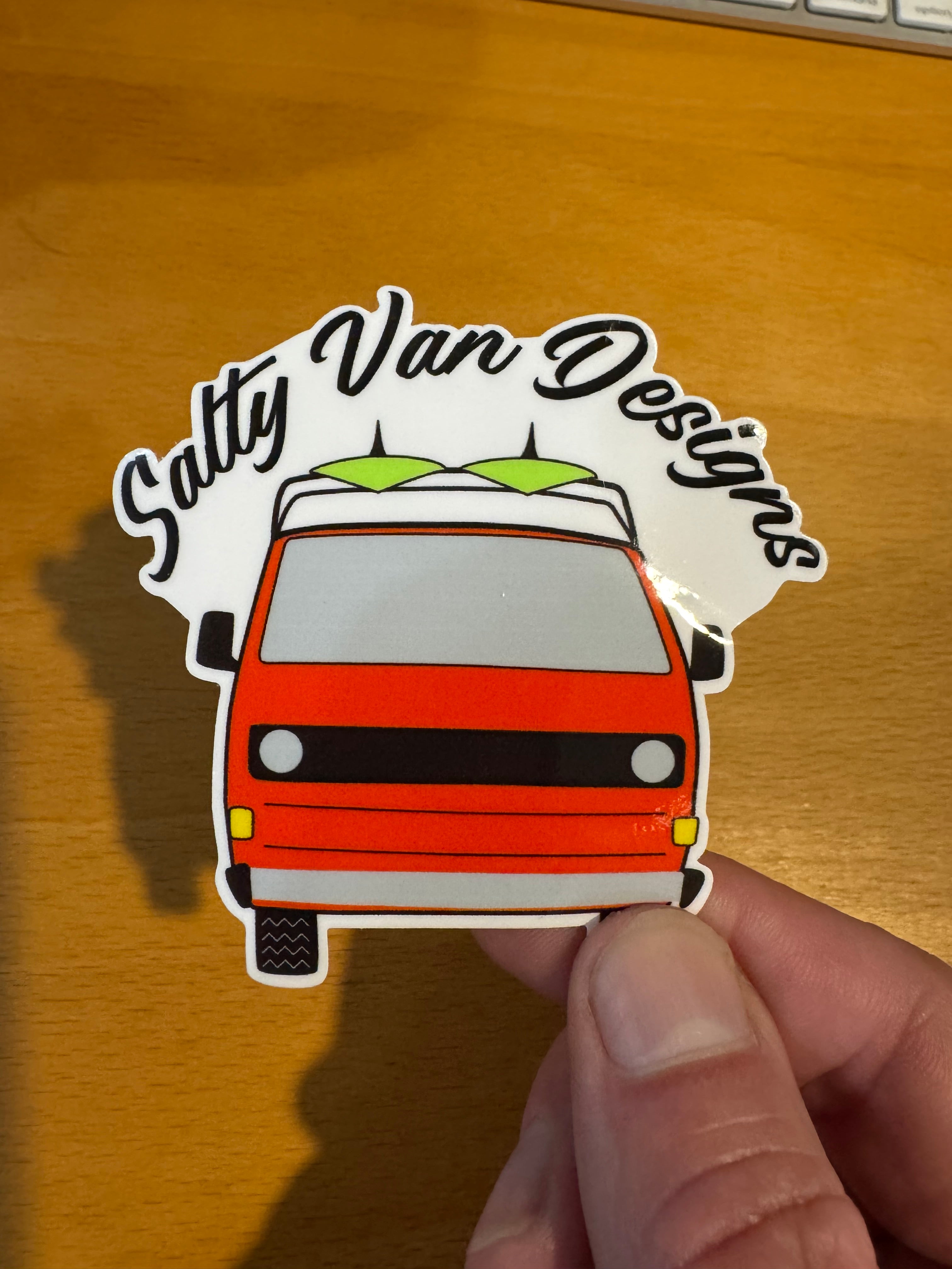 Salty Van Decal
