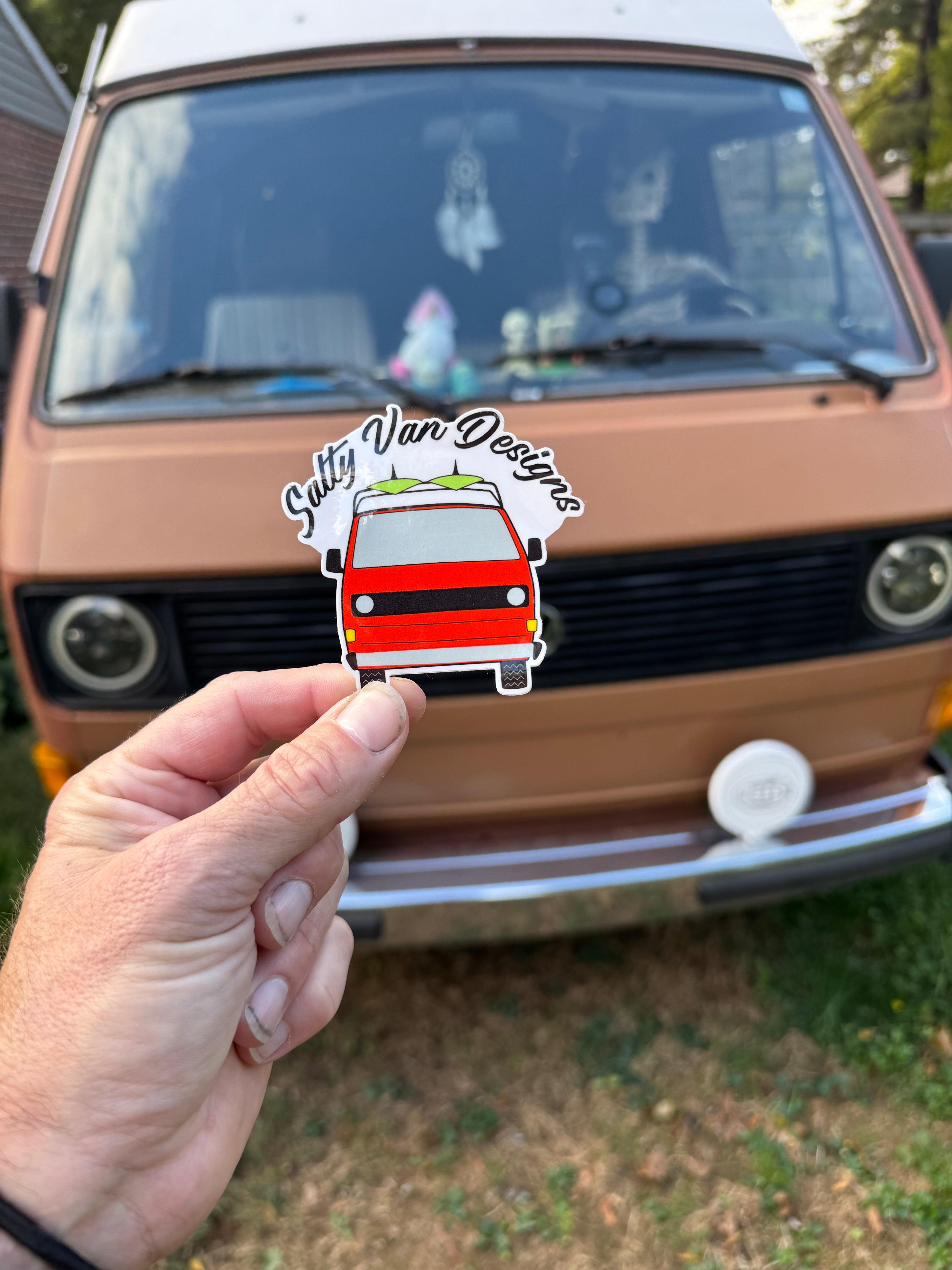 Salty Van Decal