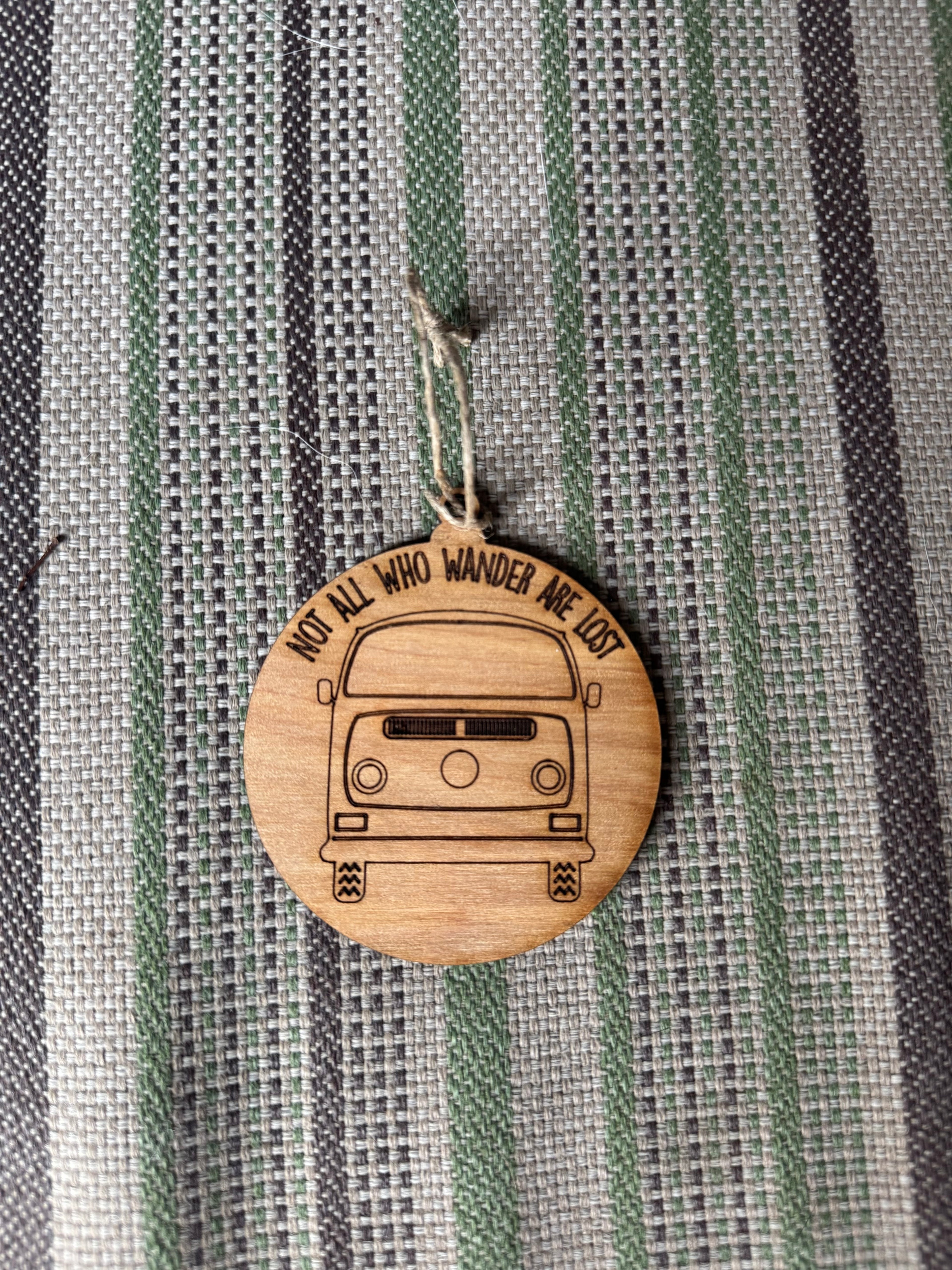 Bay Window Not All Who Wander Ornament