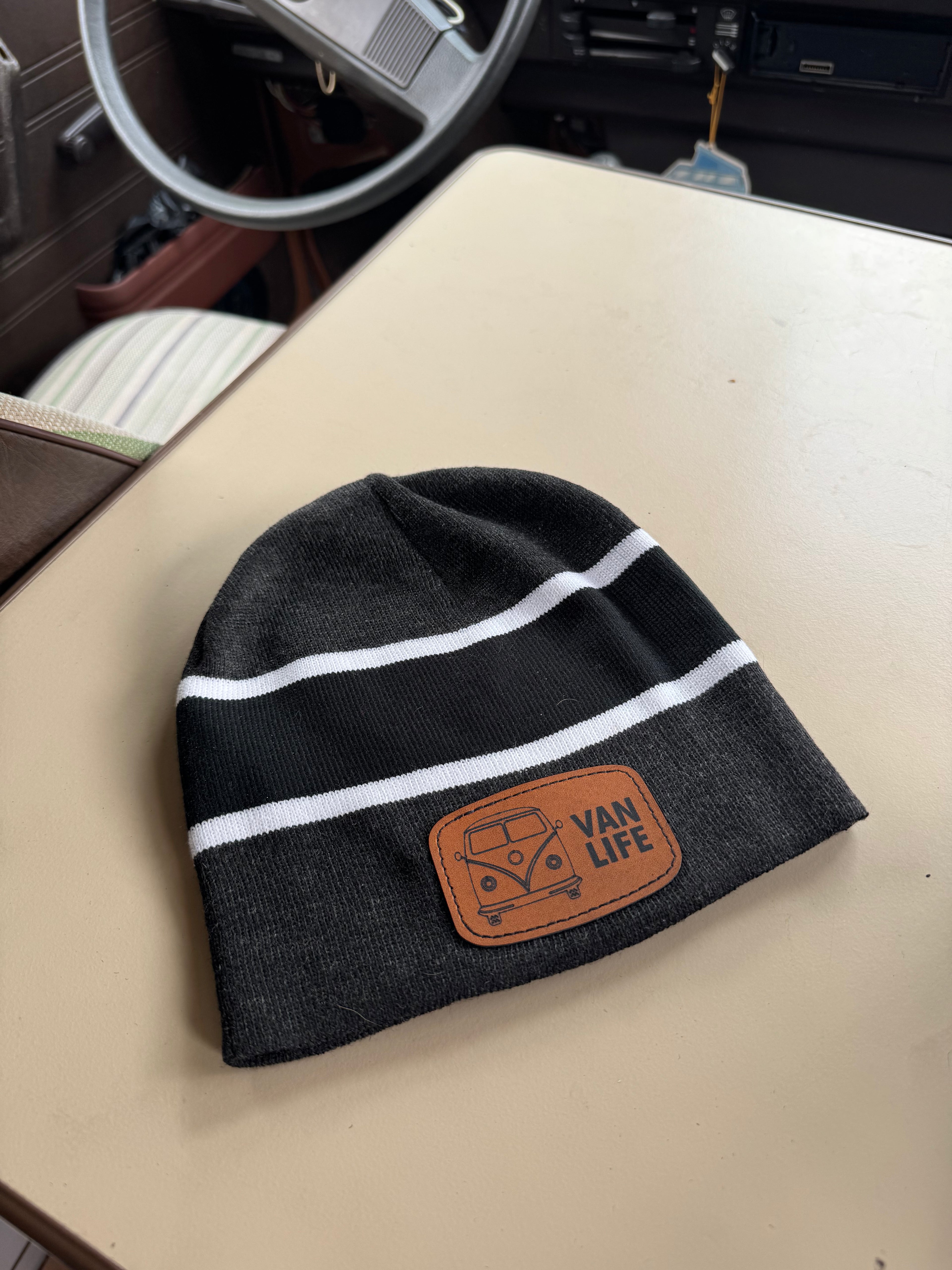 Striped Van Life Winter Hat