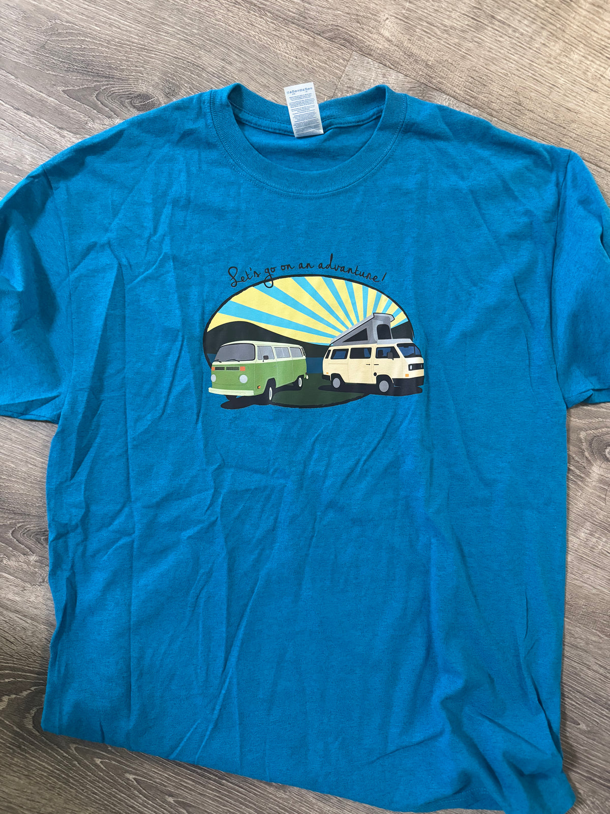 Short Sleeve Let's Go On An Advanture